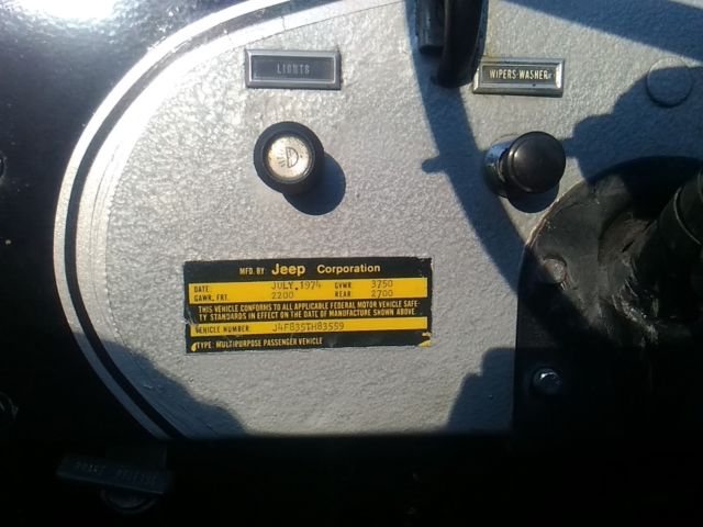 1974 Jeep CJ Base - photo 3