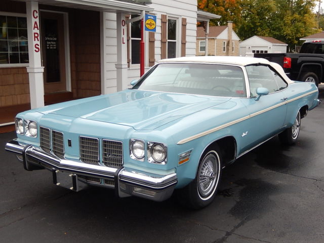 1975 75 Olds 88 Convertible * Low Miles * Rust Free Survivor 1975 Oldsmobile Eighty-Eight Convertible * 455 V8