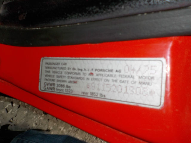 1975 Porsche 911