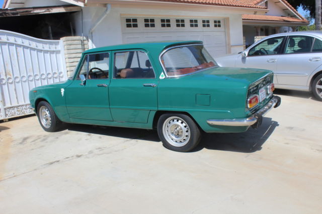 1975 Alfa Romeo Nuova Giulia Super 1300CC 1975 Alfa Romeo Other 4 Door Sedan