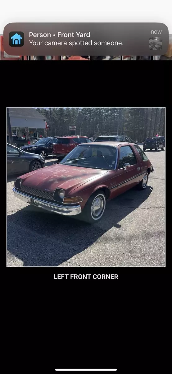 1975 AMC Pacer Hatchback Red 1975 AMC Pacer