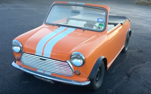 1975 Austin Mini Cooper Roadster 1975 Austin Mini Convertible