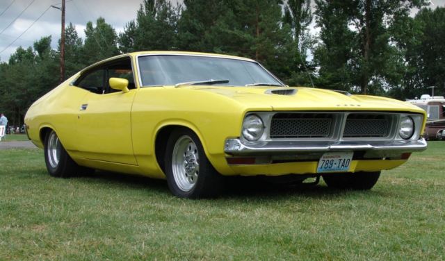 1975 Australian XB Ford Falcon coupe Pro Street RHD Mad Max Interceptor Hardtop 1975 Ford Falcon Pro Street