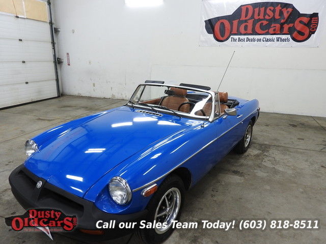 1975 Blue Runs Drives Body Inter VGood 1.8LI4 Manual! 1975 MG MGB Runs Drives Body Inter VGood 1.8LI4 Manual