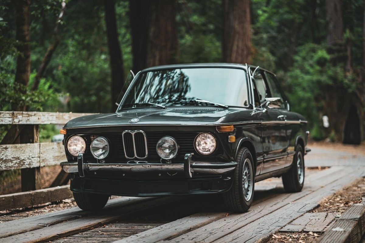 1975 BMW 2002 Coupe Grey RWD Manual 1975 BMW 2002