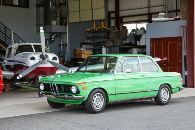 1975 BMW 2002 Mint Green, 4-Speed Manual, H&R Sport Springs/Bilstein Shocks 1976 BMW 2002