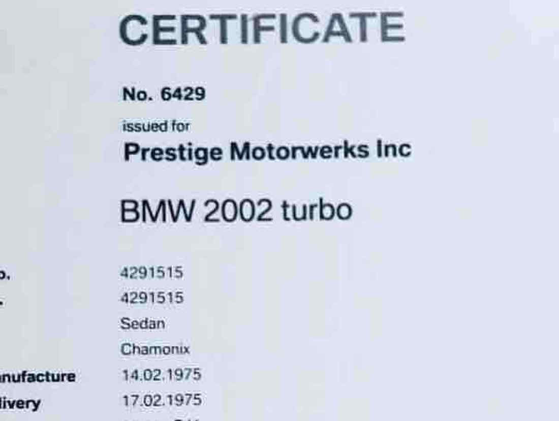 1975 BMW 2002 ti Turbo - photo 11