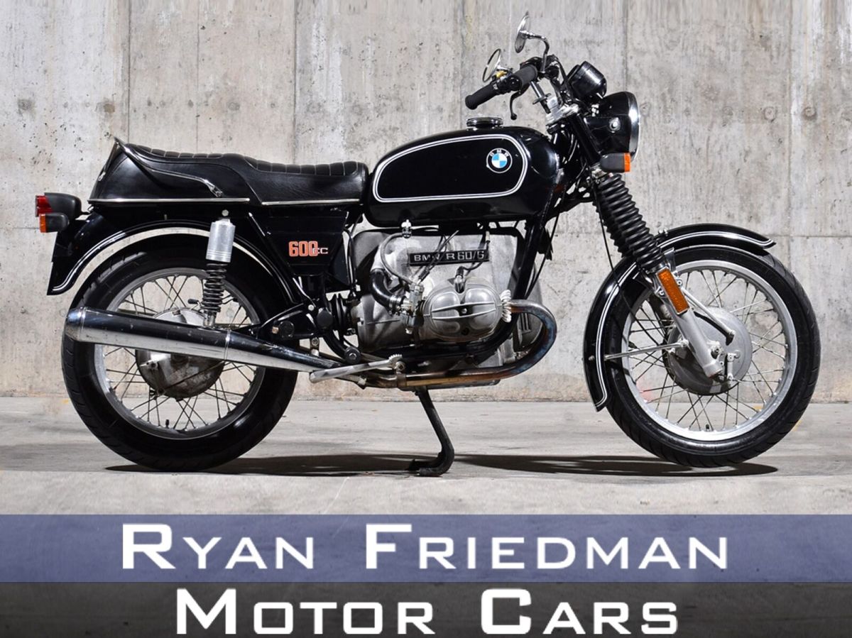 1975 BMW BMW R60/6 10366 Miles Black 600 CC 1975 BMW BMW R60/6