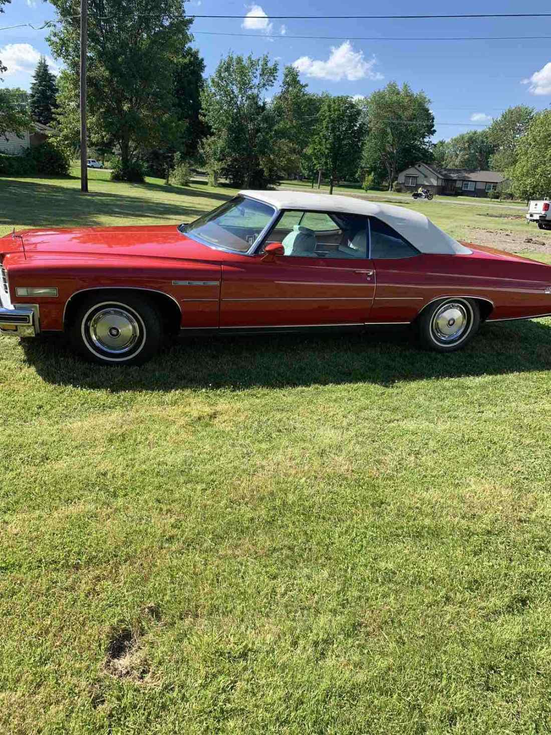 1975 Buick Le Sabre Convertible Red RWD Automatic 1975 Buick Le Sabre
