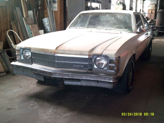 1975 Buick Skylark Drag Race Street Car Big Block Chevy Rustfree Texas 1/4 mile 1975 Buick Skylark