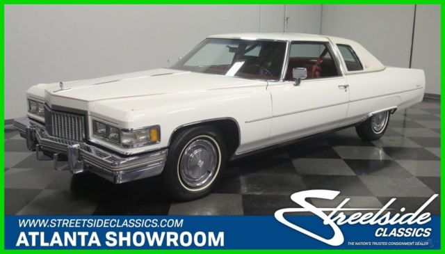 1975 Cadillac Coupe Deville De Elegance Hardtop 1975 De Elegance Used Automatic 1975 Cadillac Coupe Deville De Elegance