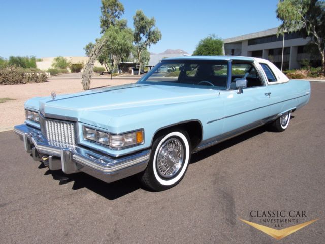 1975 Cadillac DeVille Coupe DeVille w/Astroroof