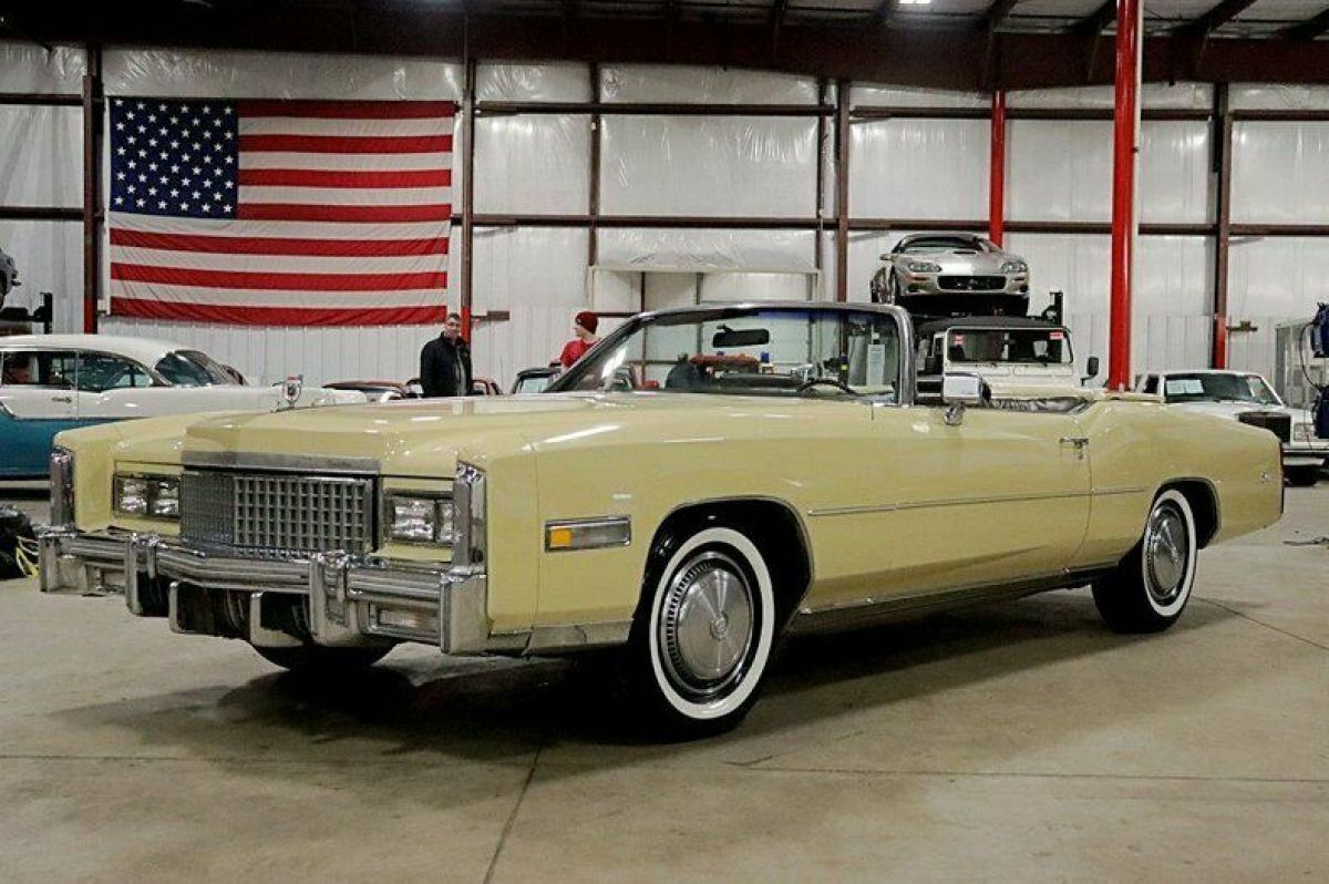 1975 Cadillac Eldorado  92120 Miles Creamy Convertible 500ci V8 Automatic 1975 Cadillac Eldorado