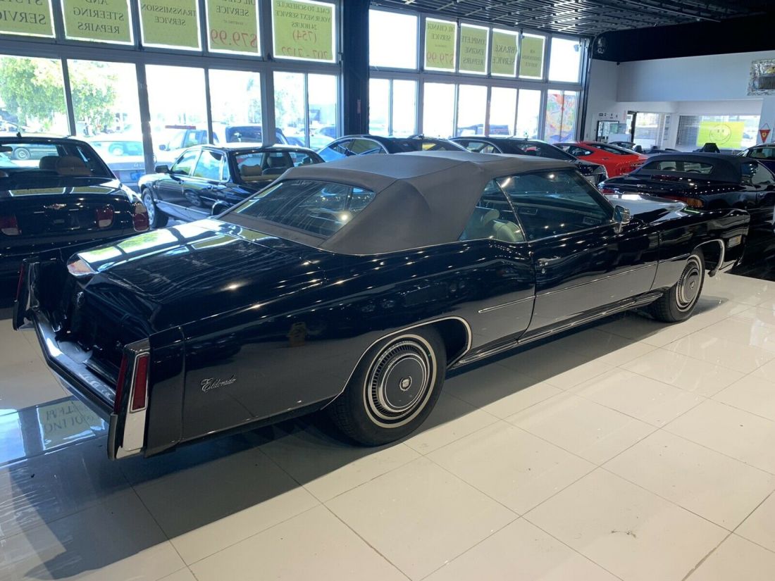 1975 Cadillac Eldorado Convertible White leather - photo 4