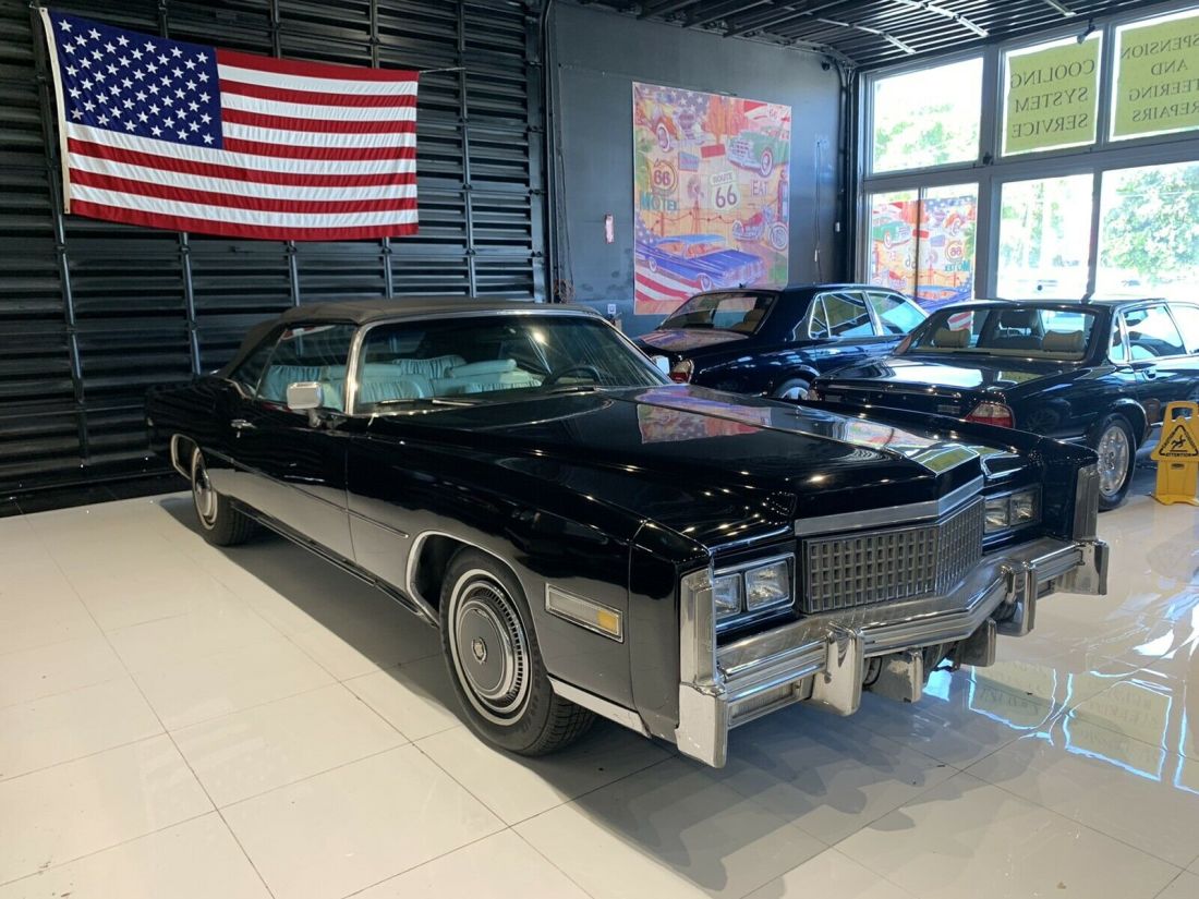 1975 Cadillac Eldorado Convertible White leather - photo 5