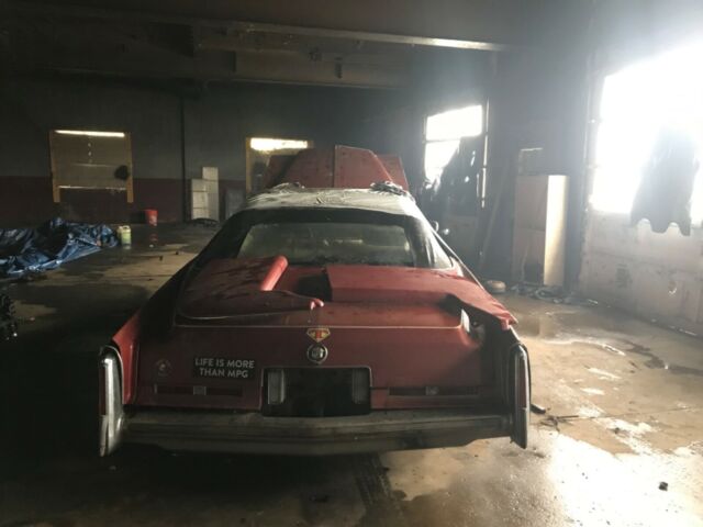 1975 Cadillac Eldorado Convertible runs drives need light body repair and roof 1975 Cadillac Eldorado
