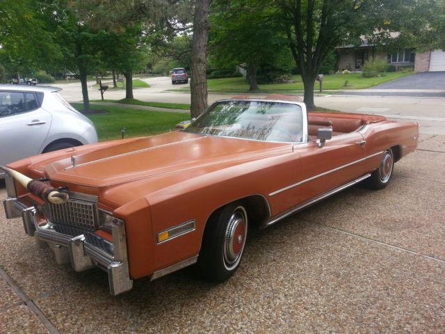 1975 Cadillac Eldorado Convertible -- This one turns heads! A Bully '75 Eldo! 1975 Cadillac Eldorado Convertible