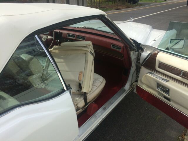 1975 Cadillac Eldorado triple white /firethorn accents - photo 11