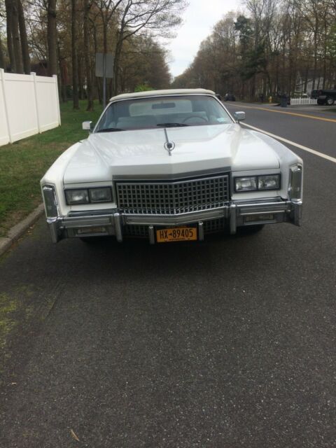 1975 Cadillac Eldorado triple white /firethorn accents - photo 13