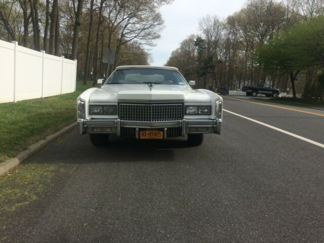1975 Cadillac Eldorado triple white /firethorn accents - photo 2