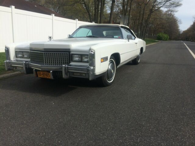 1975 Cadillac Eldorado triple white /firethorn accents - photo 3