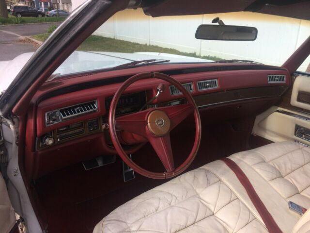 1975 Cadillac Eldorado triple white /firethorn accents - photo 8