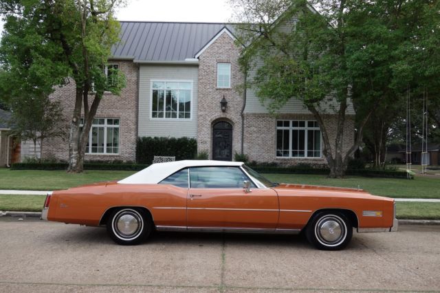 1975 Cadillac Eldorado Convertible,500 CI engine,56k original miles,AC, Leather 1975 Cadillac Eldorado Eldorado