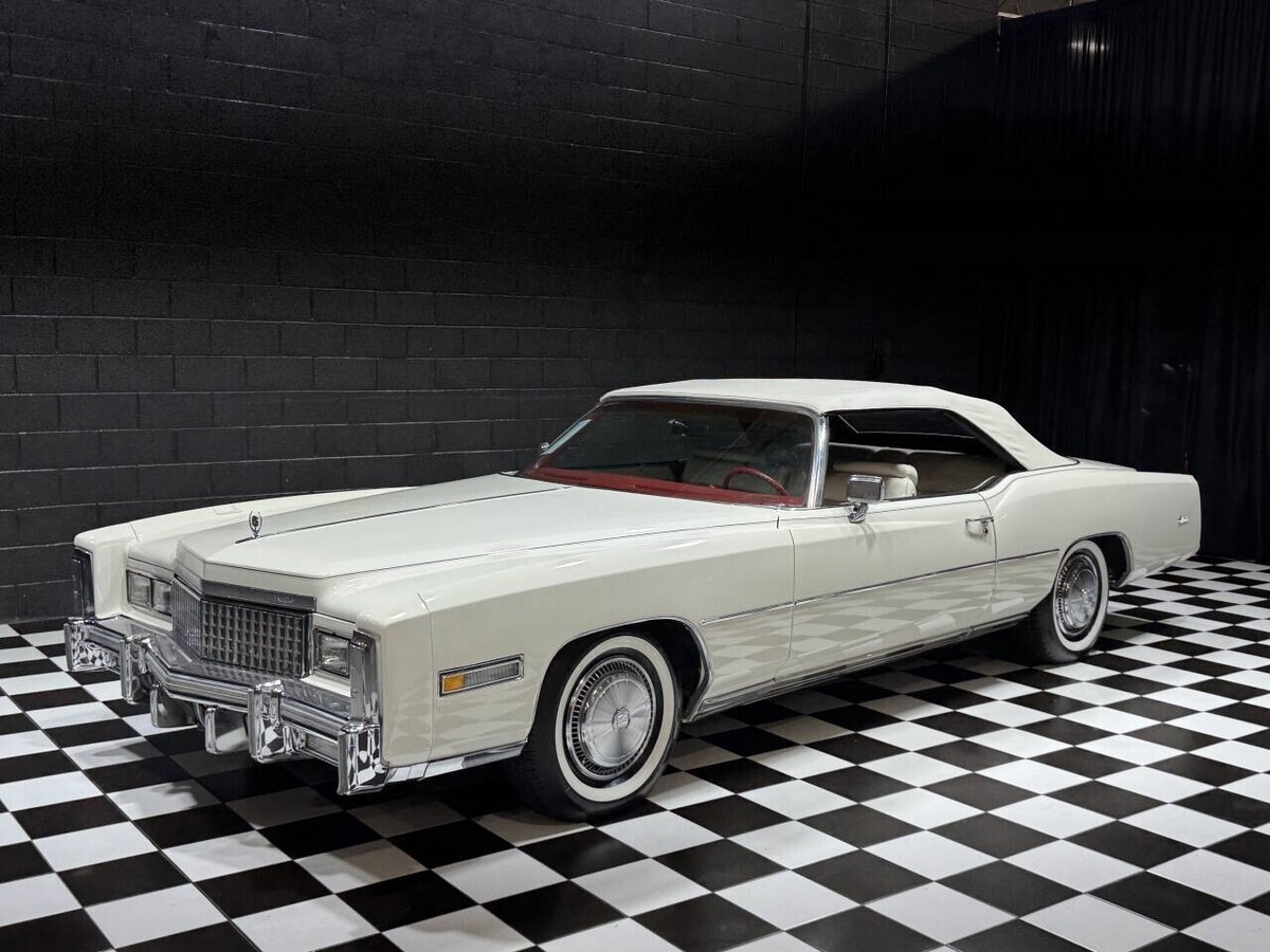 1975 Cadillac Eldorado GREAT CONDITION 500cid POWER TOP! - photo 5