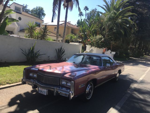 1975 CADILLAC ELDORADO LOS ANGELES CA CAR, BEAUTIFUL COLOR ! 1975 Cadillac Eldorado