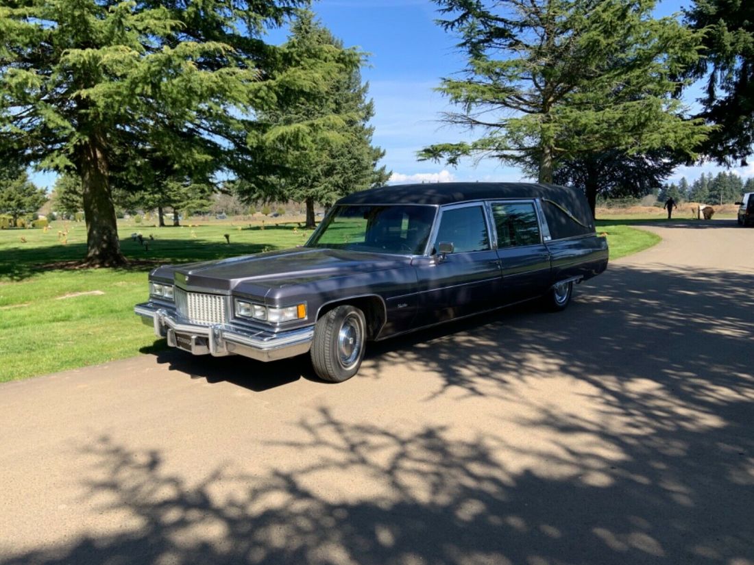 1975 Cadillac Fleetwood Hearse 1975 Cadillac Commercial Chassis
