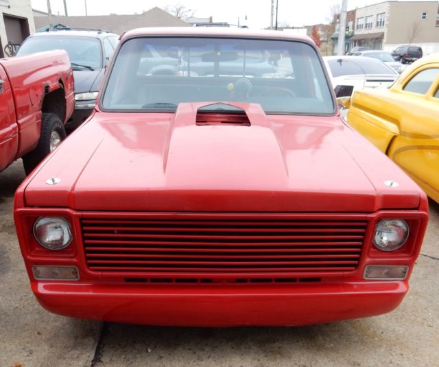 1975 CHEVROLET 396 C-10 PICK UP TRUCK PRO STREET 1975 Chevrolet C-10 Custom