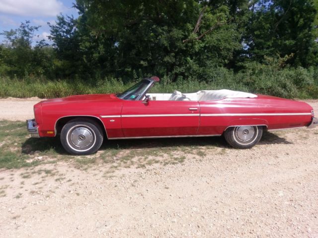 1975 Chevrolet Caprice convertible, 400 4 barrel, less than 100,000 miles 1975 Chevrolet Caprice