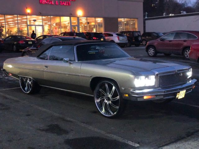 1975 chevrolet caprice convertible donk forgiato Chevy hot rod 1975 Chevrolet Caprice Convertible