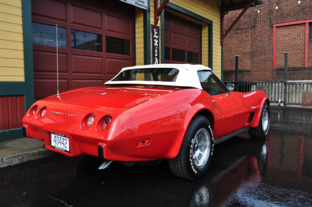 1975 Chevrolet Corvette 3992 Org Miles NCRS Top Flight L82 4sp Org Docs! - photo 4