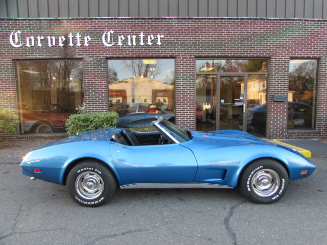 1975 Chevrolet Corvette Convertible L-82 4 Speed with Gymkhana Suspension 1975 Chevrolet Corvette Conv.