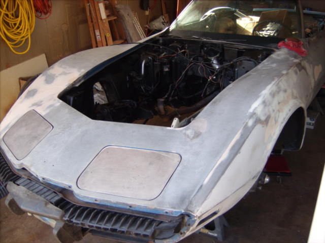 1975 Chevrolet Corvette Convertible project LOTS DONE finish it like you want 1975 Chevrolet Corvette drop top l 82 four speed
