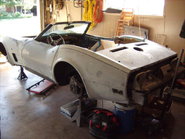 1975 Chevrolet Corvette drop top l 82 four speed - photo 4