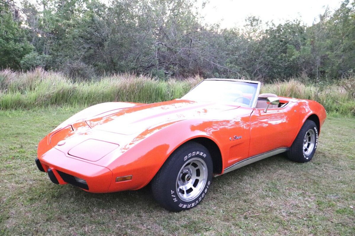 1975 Chevrolet Corvette Convertible StingRay 4 SPEED V8 350 | 80+ HD Pictures 1975 Chevrolet Corvette Convertible StingRay 4 SPEED 350