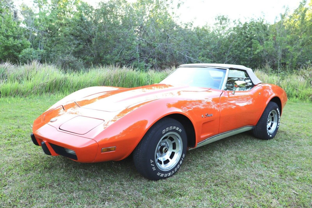1975 Chevrolet Corvette Convertible StingRay 4 SPEED 350 - photo 2
