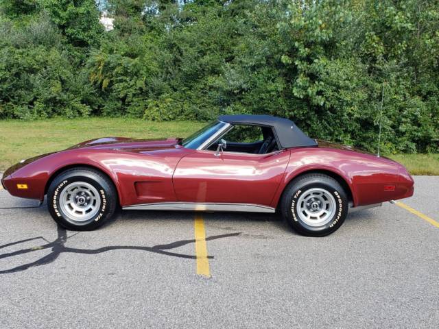 1975 CHEVROLET CORVETTE CONVERTIBLE WITH 20,861MILES . MATCHING NUMBERS 350/4SPD 1975 Chevrolet Corvette CONVERTIBLE WITH 20,861 ORIGINAL MILES