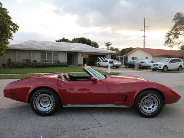 1975 Chevrolet Corvette - No Reserve - Many Photos 1975 Chevrolet Corvette Convertible
