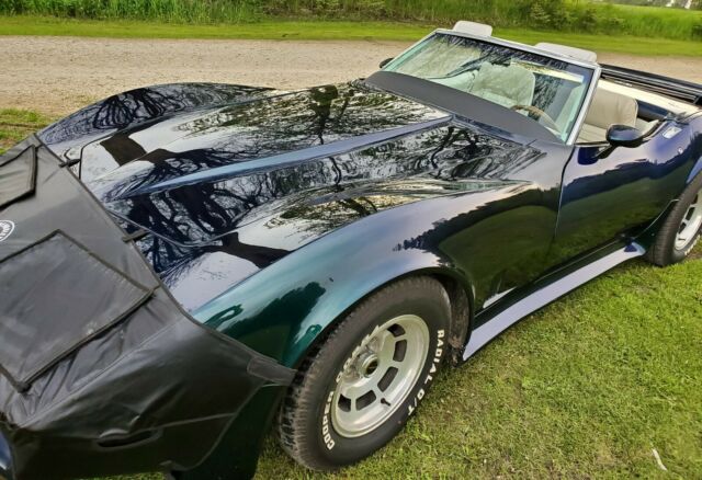 1975 Chevrolet Corvette Stingray Convertible 3-Speed Automatic Chameleon Paint 1975 Chevrolet Corvette Stingray