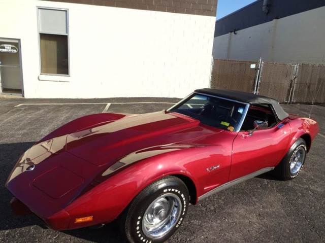 1975 Chevrolet Corvette Stingray Convertible Both Tops Very Low Miles Beautiful 1975 Chevrolet Corvette