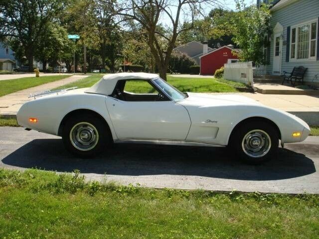 1975 Chevrolet Corvette, White with 30,000 Miles available now! 1975 Chevrolet Corvette -ONLY 30K ORIGINAL MILES- L48- CONVERTIBLE-MUST SE