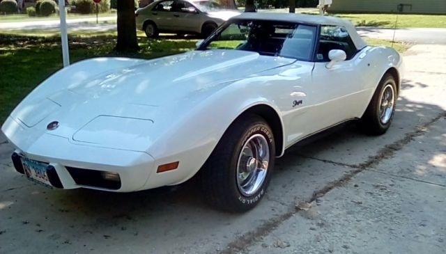 1975 Chevrolet Corvette, White with 76,000 Miles available now! 1975 Chevrolet Corvette -WHITE ON WHITE CONVERTIBLE SUMMER FUN- SEE VIDEO