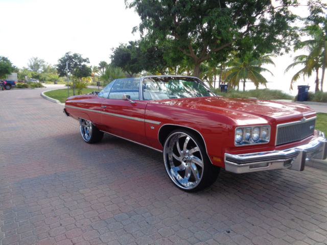 1975 Chevrolet Donk Caprice Classic Convertible 2-Door 5.7L 1975 Chevrolet Caprice Classic Convertible 2-Door