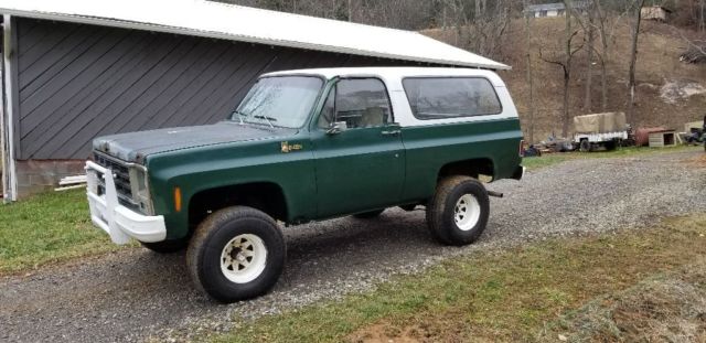 1975 Chevrolet K5 Blazer 4x4 4 speed 1 owner title 1975 Chevrolet Blazer