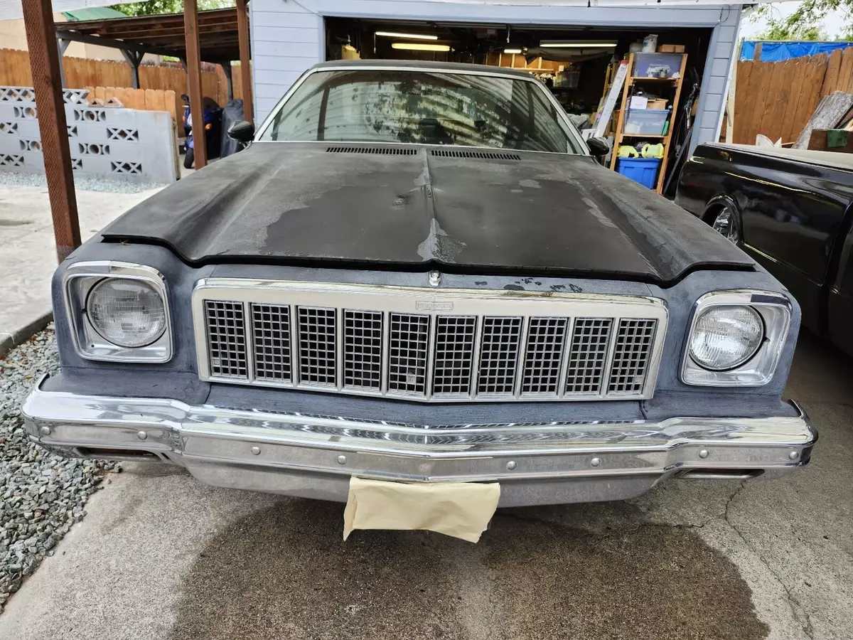 1975 Chevrolet Malibu Classic Coupe Black 1975 Chevrolet Malibu