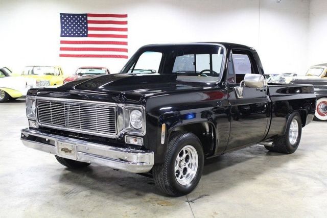 1975 Chevrolet Silverado 65359 Miles Black Pickup Truck 489 ci V8 400 Turbo 3 S 1975 Chevrolet Other Pickups --