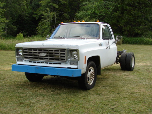 1975 Chevy 1 Ton Chevrolet Pickup Truck, K30 Dually Chassis 1975 Chevrolet Other Pickups